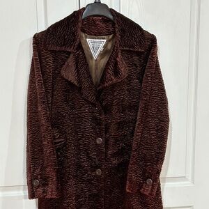 Velvet Long Coat